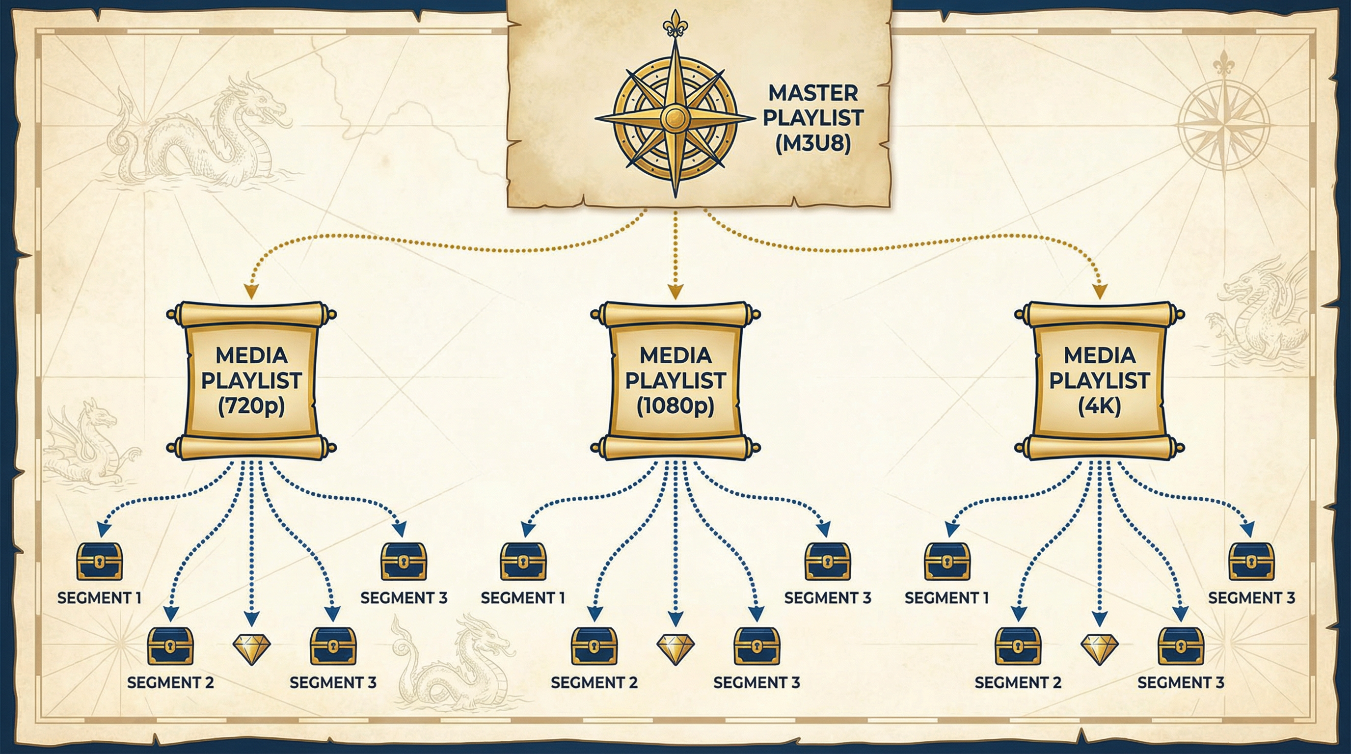 M3U8 两层索引结构