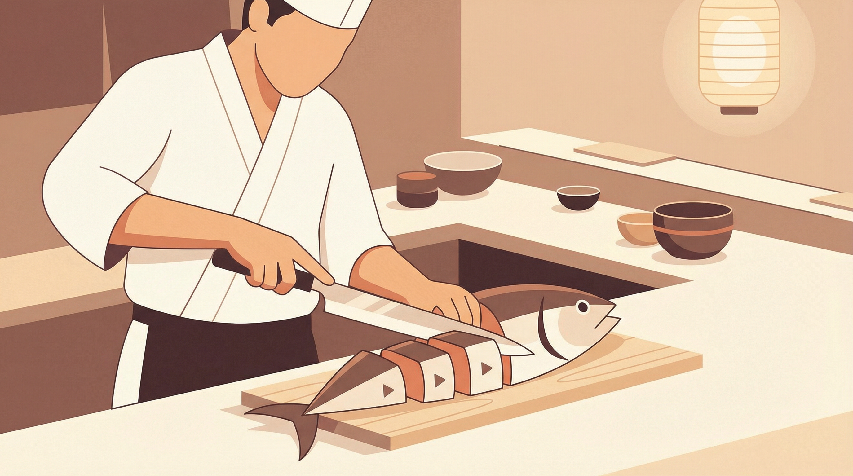 HLS 工作原理：寿司店比喻