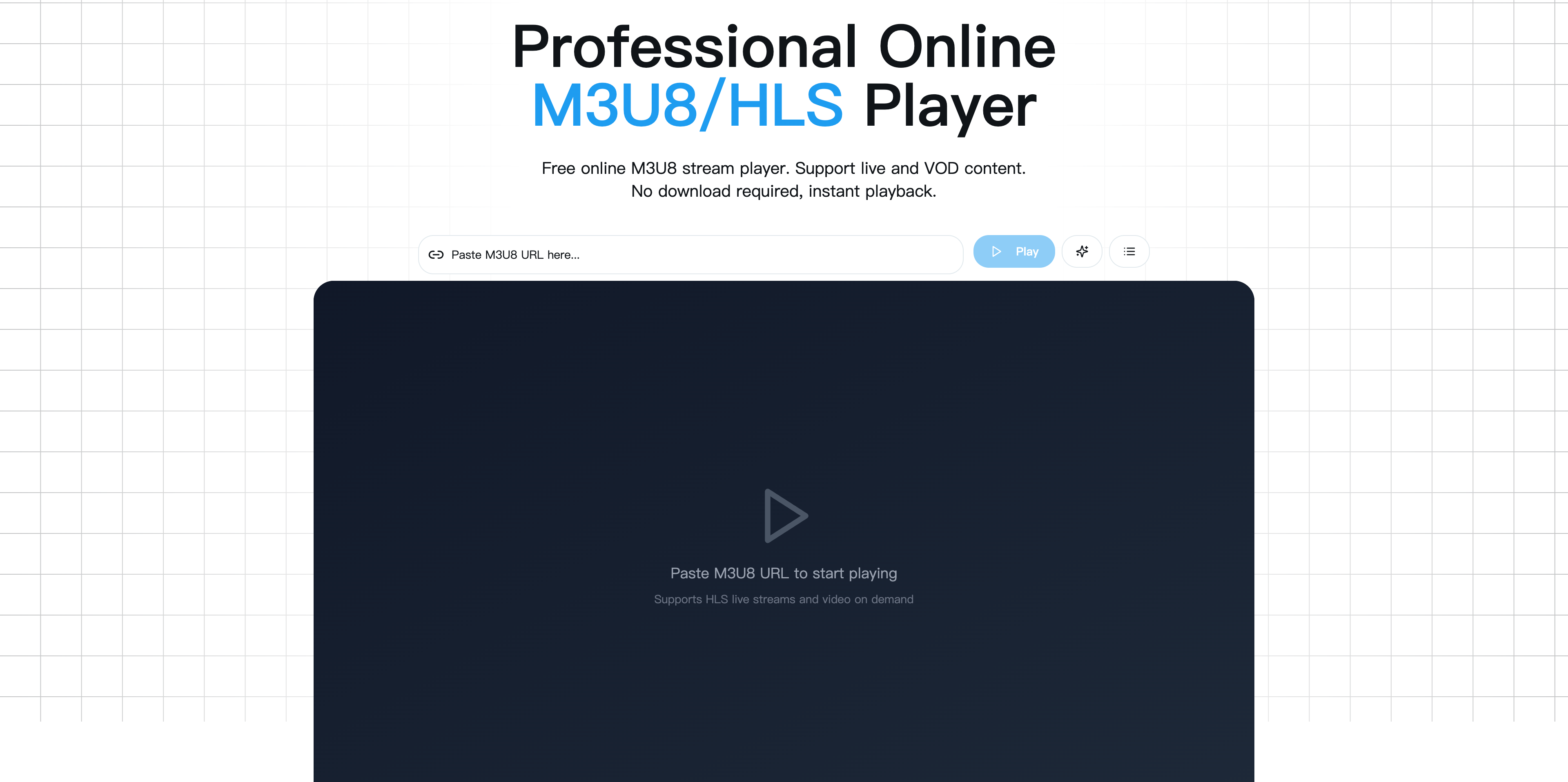Online toolkit screenshot