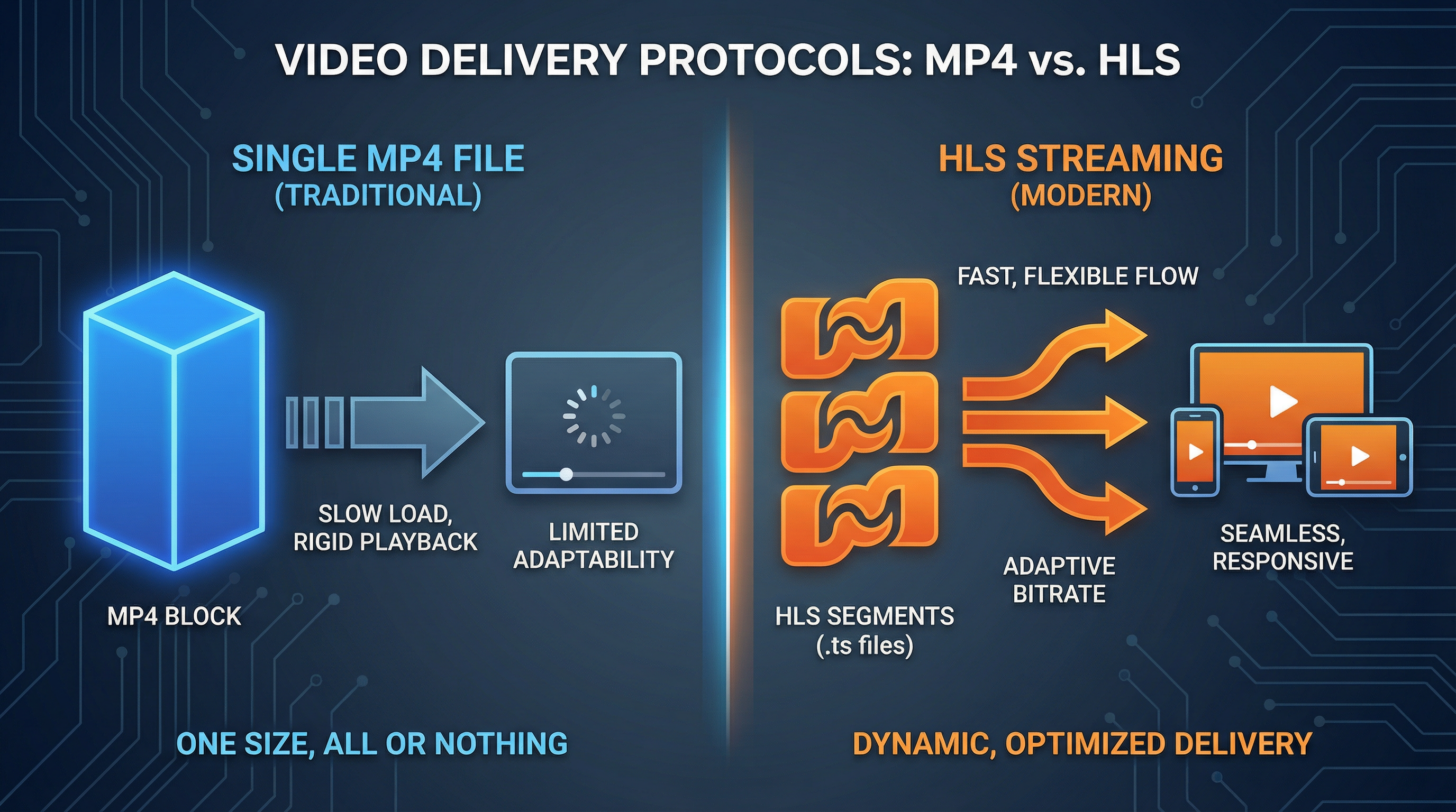 MP4 vs HLS Comparison